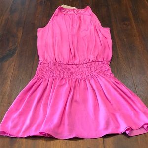 Pink Drop-waisted Dress